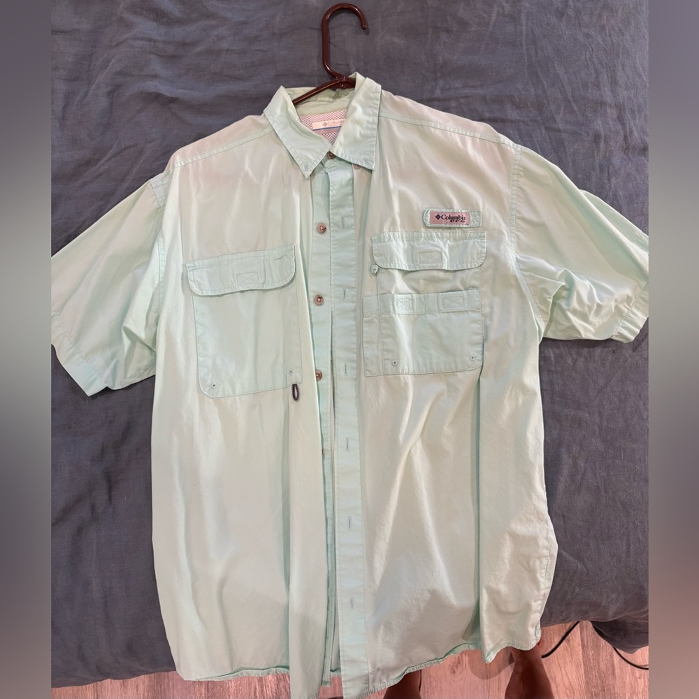 Columbia Light blue Sportswear Top